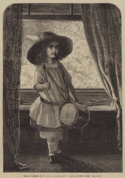 De Trommeljongen door Charles James Lewis